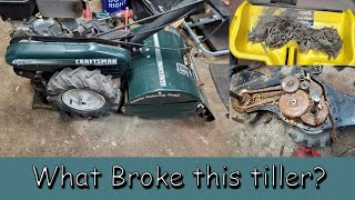 What Killed This Craftsman Tiller? | Craftsman Tiller Repair PT 1