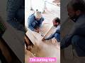 tile cutting tips and tricks #tilecutting #tiles #tilework #shortvideo #ytshorts #shots #shorts