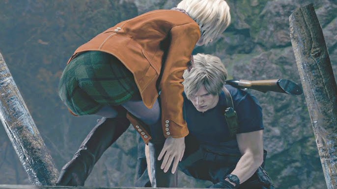 Resident Evil 4 Remake] Amazing remake. Ashley is a gem of a gal in this  one lol. Also captured some shots of Leon being sus towards some notable  bazookas. : r/Trophies