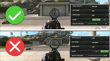 5 Settings For Low/Mid Devices In Warzone Mobile - Stable 60FPS  Setting Tips