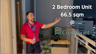 Home Investment Dmci Homes 2 Bedroom 66.5 Sqm Unit At The Crestmont