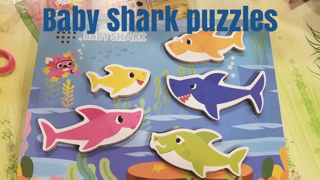 singing baby shark puzzle