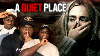 This Had Us On The EDGE Of Our Seat!!! First Time Watching A QUIET PLACE 🤫 | MOVIE MONDAY