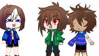 Swapshift frisk molestando a Storyshift Chara....