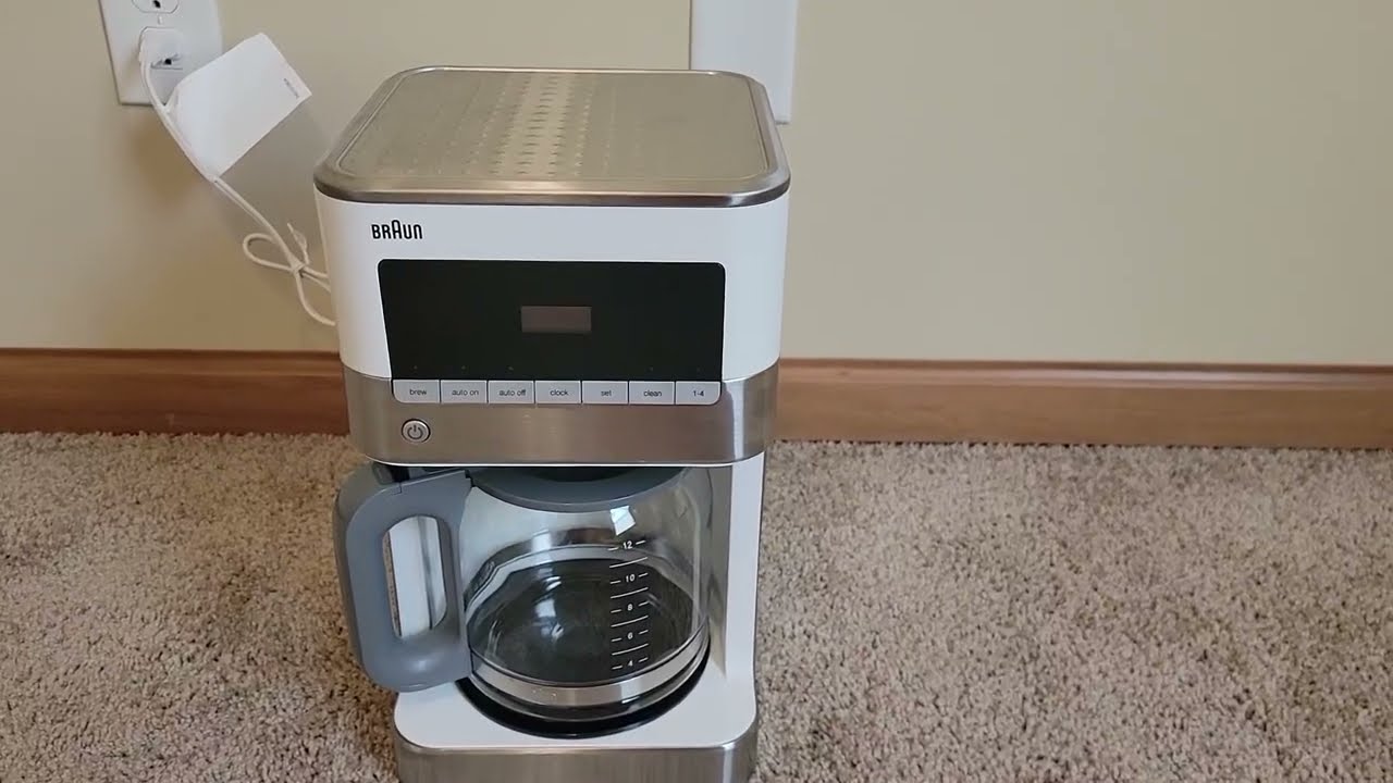 Braun Coffee Maker, BrewSense