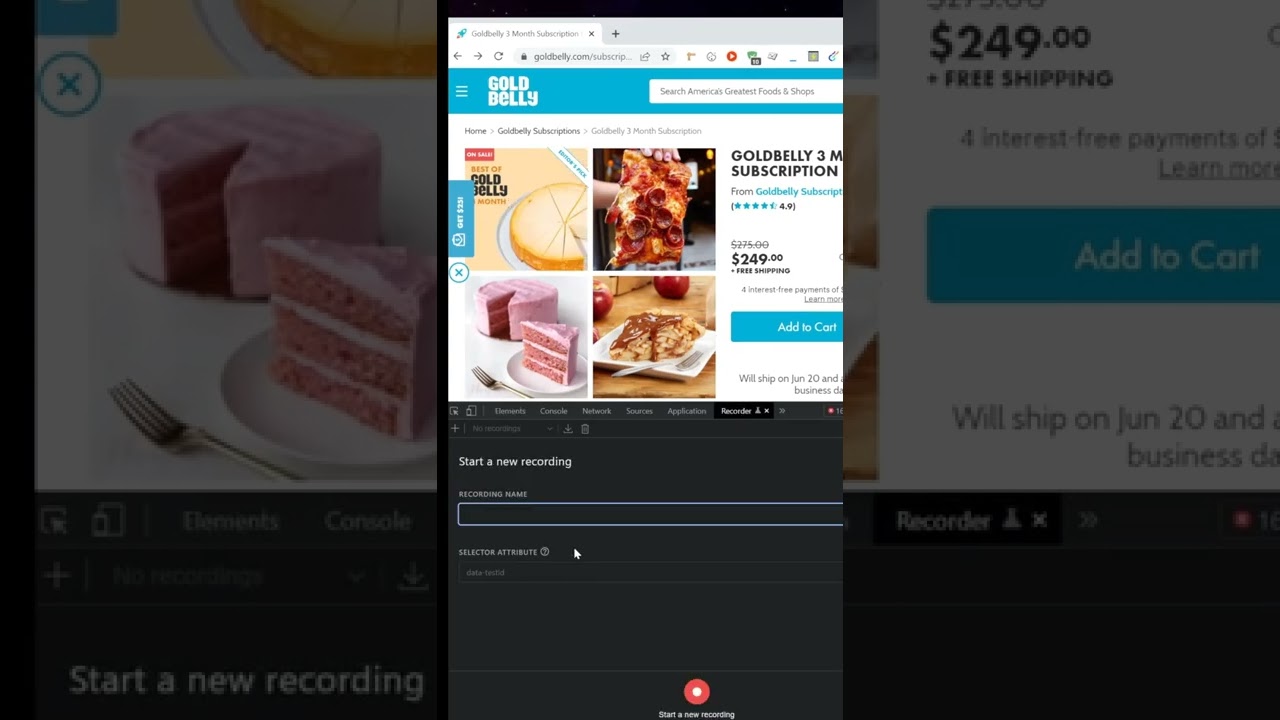 How to use the Chrome DevTools recorder panel