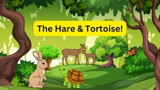 The Hare & Tortoise| Moral Stories In English| Short Story In English| Fairy Tales stories for kids|