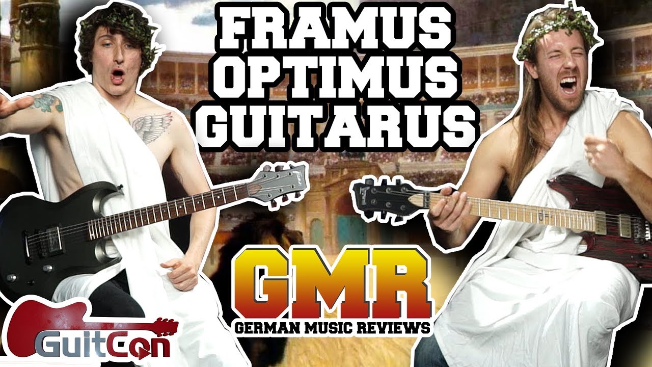 FRAMUS OPTIMUS GUITARUS (Phil XG & Diablo Progressive X) - @Guitcon 2018