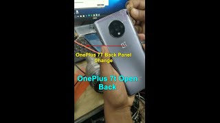 OnePlus 7t Back Glass Broken Repair | OnePlus 7t Back Panel Change ?