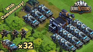 Dominations using 32 APC in a multiplayer attack, HEAVY INFANTRY MADNESS!! (with commentary)