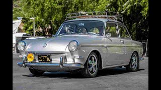 1964 VW Type 3 custom test drive at Laguna Classic Cars