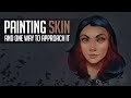 How I Paint Skin! Character Concept Art Tutorial