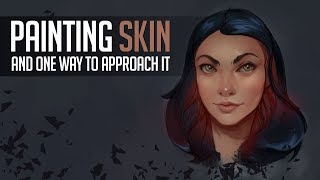 How I Paint Skin Character Concept Art Tutorial