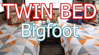 2019 Bigfoot 25RT Twin Bed