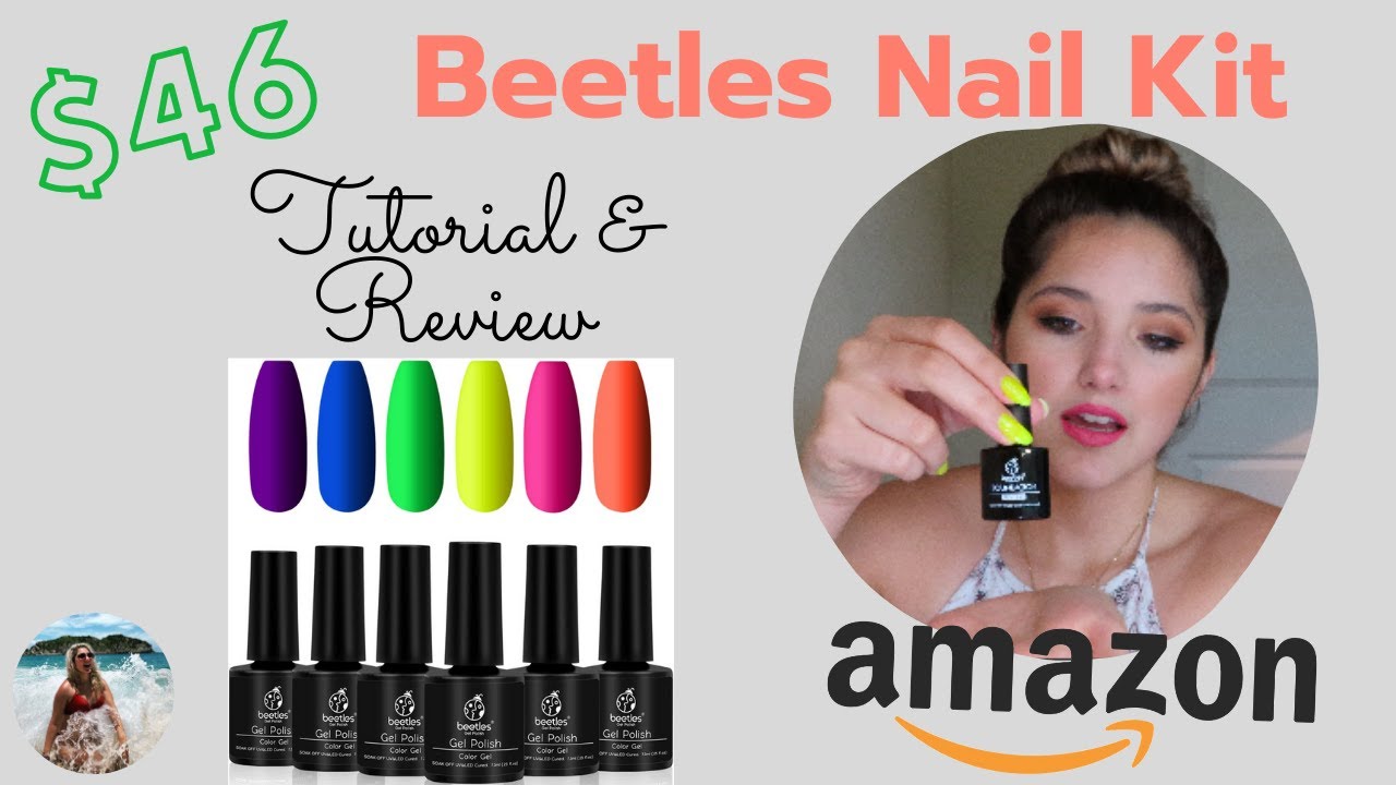 Beetles Gel Nail Polish Kit, 12 Pcs Colors Set Love Bug Gift Kit Soak Off UV LED Nail Gel Kit - wide 3