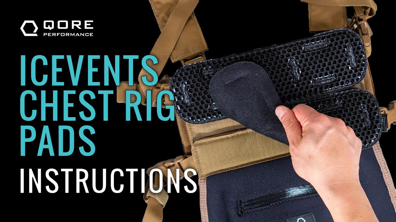 How to Set Up IceVents® Classic Ventilated Chest Rig Pads (D3CRM