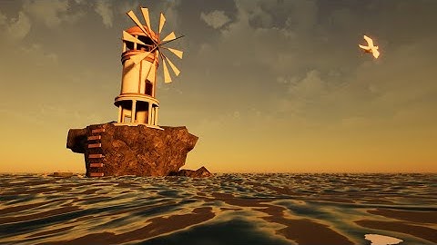 Ancient Windmill - Render Video (Unity HDRP)
