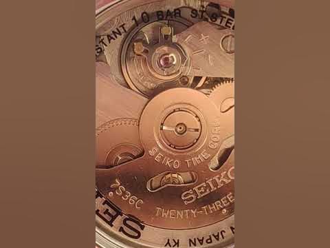 Seiko 7s36c - YouTube