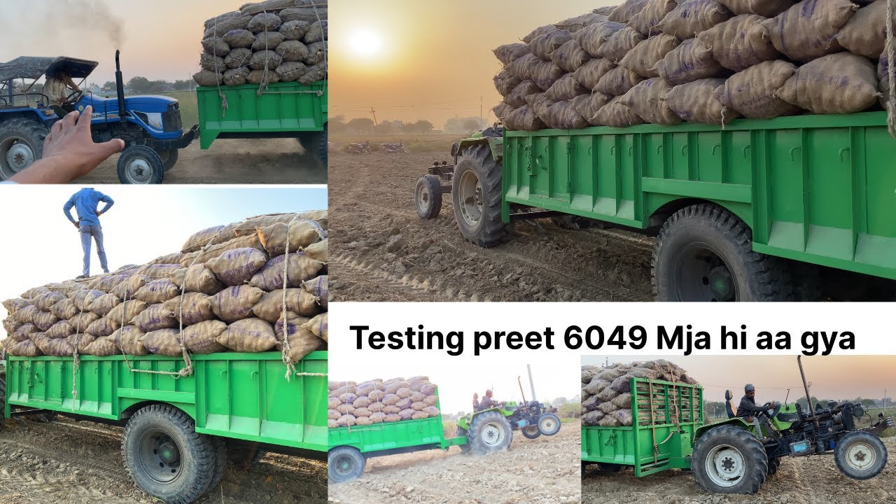 2025 की पहली testing preet 6049 .full power 6049 .4selender ...