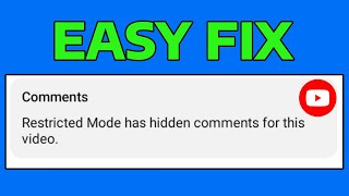 How To Fix YouTube Restricted Mode Turned On By Network Administrator