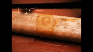 Пропитка рукояти топора \ Impregnation \ of wood (ax)