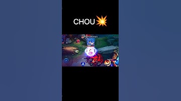 CHOU x RANSOM 😈 | Freestyle Montage + Insane Damage | MLBB#ChouXRansom #ChouMLBB #FreestyleMontage