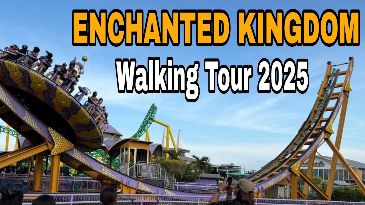 ENCHANTED KINGDOM WALKING TOUR  REAL PHILIPPINES 2025