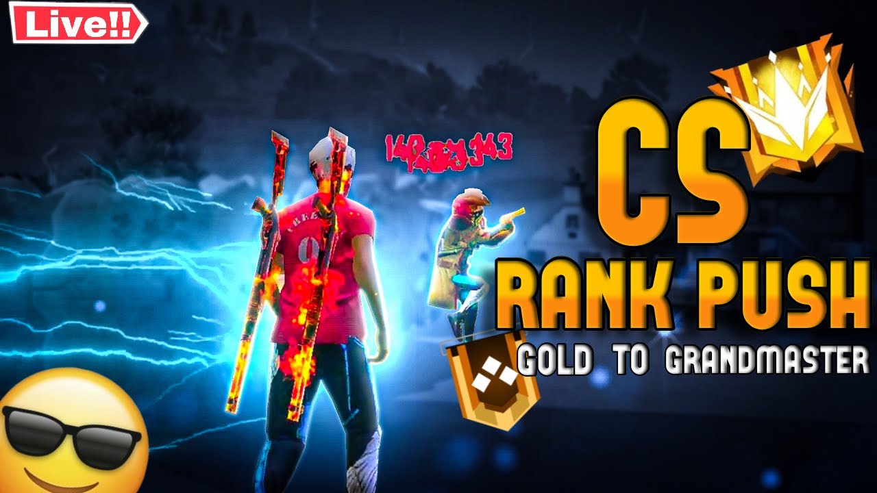 CS RANK PUSH ROAD TO GRANDMASTER | FREE FIRE LIVE | #classyff # ...