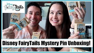 DISNEY FAIRYTAILS MYSTERY PIN UNBOXING! (Collab w/ Disney Pins Blog)