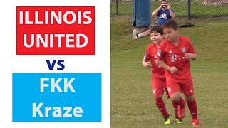Youth Soccer Game Highlights Illinois United Vs Fkk Kraze U10 2020
