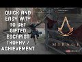 *EASY WAY* Gifted Escapist Trophy / Achievement - Assassin's Creed Mirage