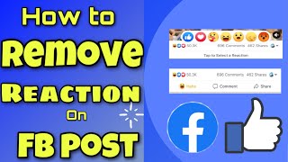 HOW TO REMOVE REACTIONS ON FACEBOOK POST screenshot 3