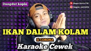 Ikan dalam kolam - karaoke duet tanpa vokal cewek dangdut koplo