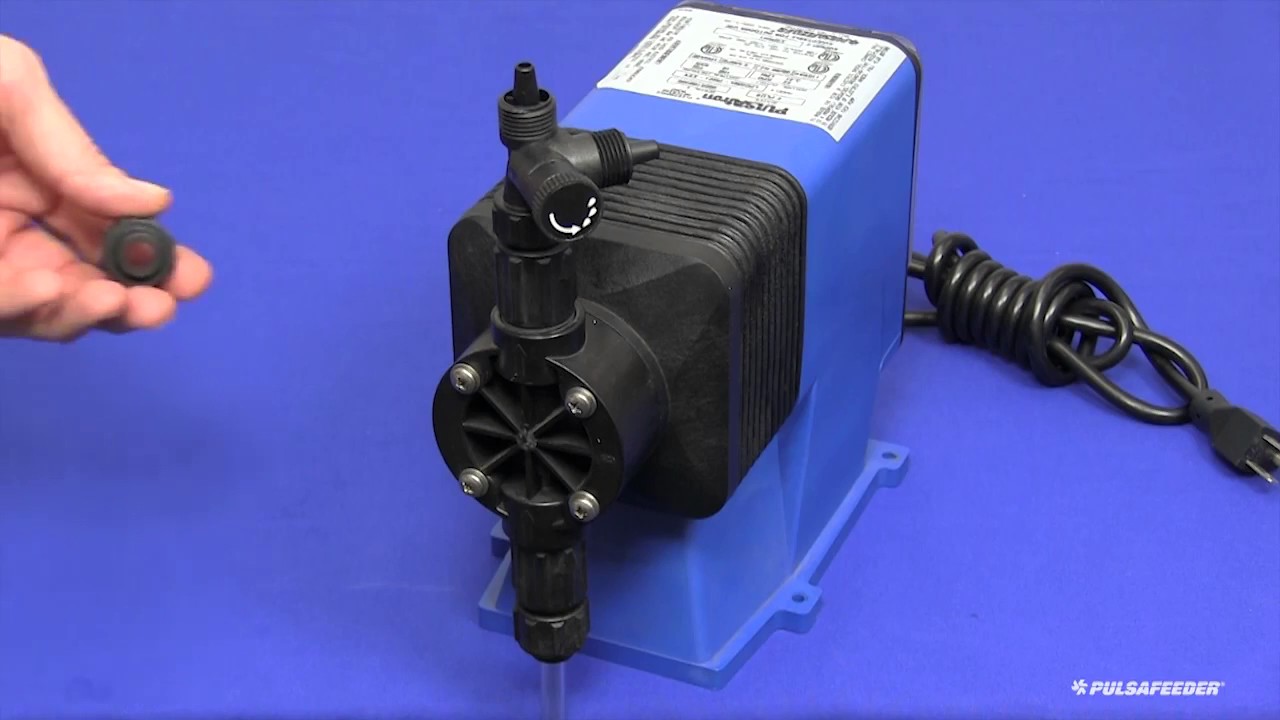 Pulsafeeder PULSAtron Series Metering Pumps Installation - YouTube