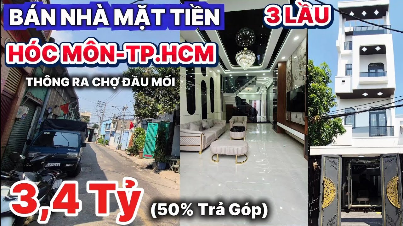 🏠 Nhà Mặt Tiền GIÁ RẺ Hóc Môn – Thông Chợ Đầu Mối, Bà Điểm, Nguyễn Thị Sóc