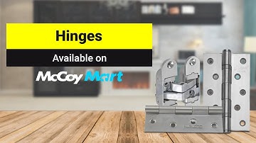 Replace & Upgrade Your Doors / Windows / Cabinet Hinges - McCoy Mart