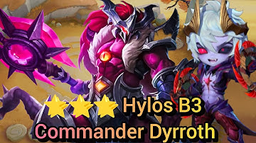 Commander Dyrroth + Hylos B3 | Magic Chess Gogo