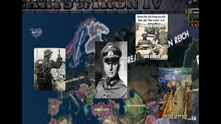 Manstein's Wild ride Hearts of Iron 4 TWR timelapse