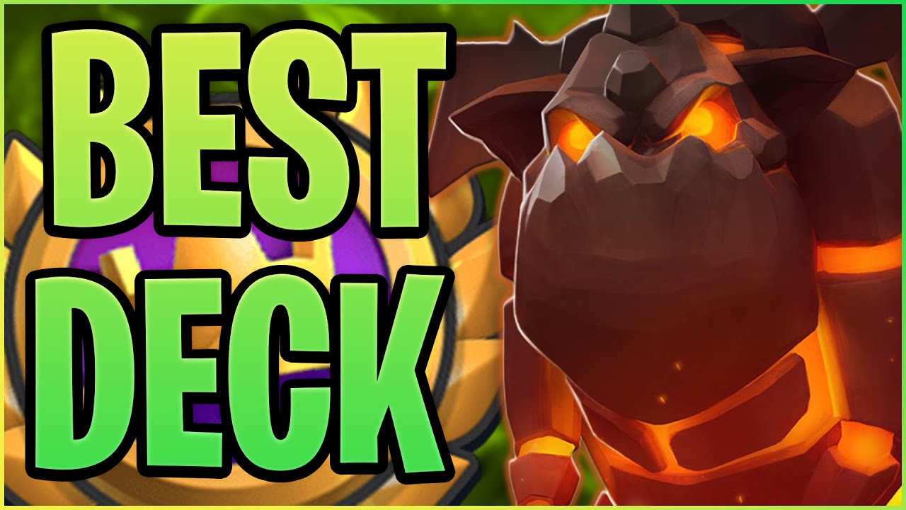 BEST GLOBAL TOURNAMENT DECK IN CLASH ROYALE!