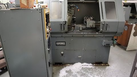 Hardinge CHNC IIII CNC Chucker w General Numeric 6T Control "Fanuc" w Hardinge 8