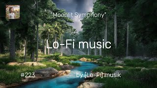 "Lo-Fi music" Moonlit Symphony：月夜のシンフォニー：Symphonie au clair de lune：Sinfonía a la luz de la luna