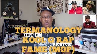 Termanology & NasteeLuvzYou feat Kool G Rap & FAME (MOP)  Get Em Reaction & Review [DPTV] S8 Ep 86