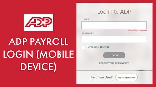 How to Login ADP PAYROLL Account? ADP PAYROLL TUTORIAL 2021