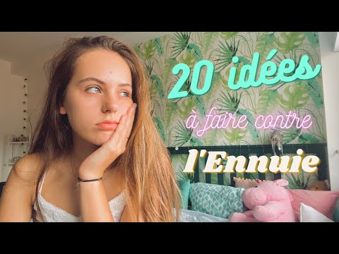 Vidéo: 25 choses amusantes à faire à la maison quand vous vous ennuyez