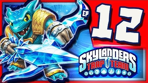 Skylanders Trap Team Wii U - Walkthrough Part 12 Time Town Co-op Gameplay