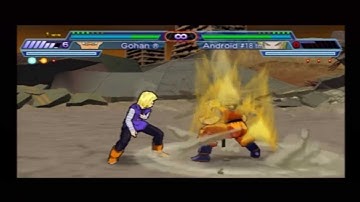 DBZ Shin Budokai 2 - SSJ Future Gohan vs. Android 18 (HD 720p)