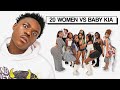 20 women vs 1 rapper baby kia