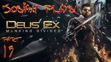 Deus Ex: Mankind Divided - Josiah Plays! - Part 19 [Blind] [Give Me Deus Ex] [Twitch Stream]