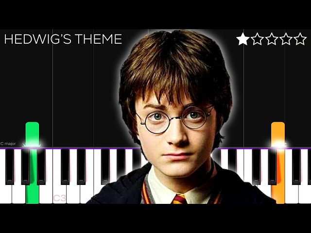 Hedwig’s Theme - Harry Potter | EASY Piano Tutorial class=