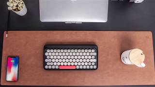 Lofree Groovy Mat Wireless Charging Mouse Pad